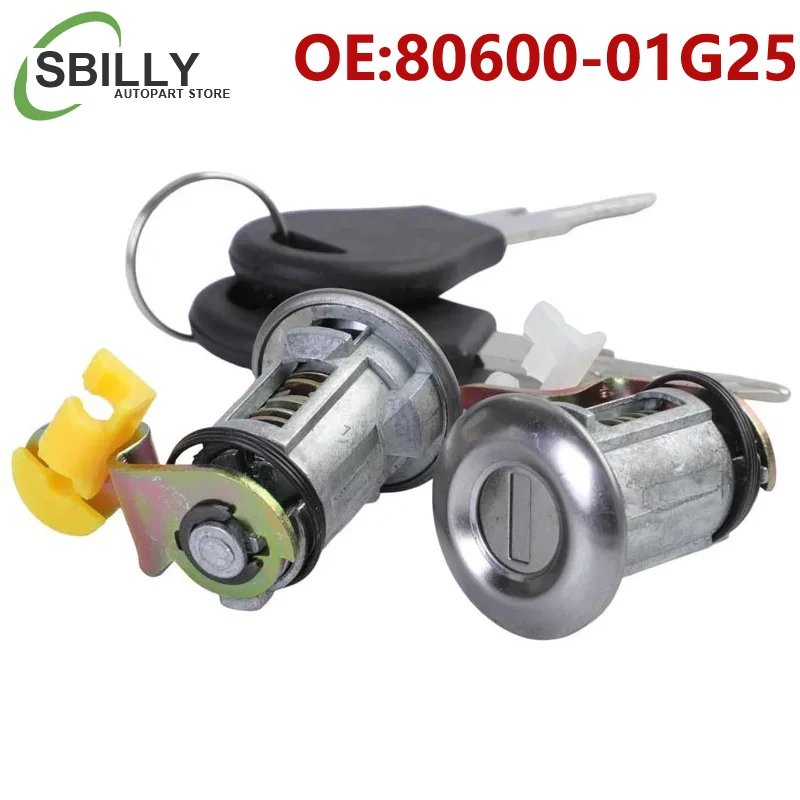 YAOPEI 80600-01G25 8060001G25 Автомобильный Дверной замок с 2 ключами для пикапа Nissan D21 Pathfinder 1987-1991
