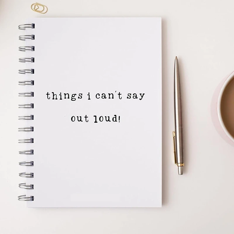 Funny Forgetful Notebook,Funny Notebook Gift, Funny Journal Planner,Notebook Swearing Gift Santa Gift For Friend(No Pen)