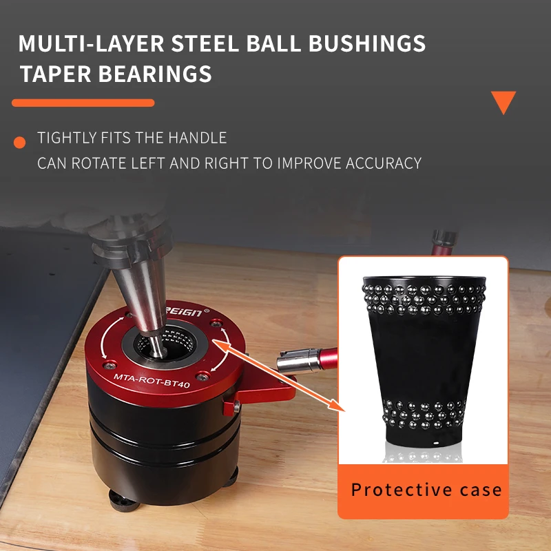 BT30 BT40 Tool Runoff Tester - Instrumentos de medición Runoff de husillo de precisión