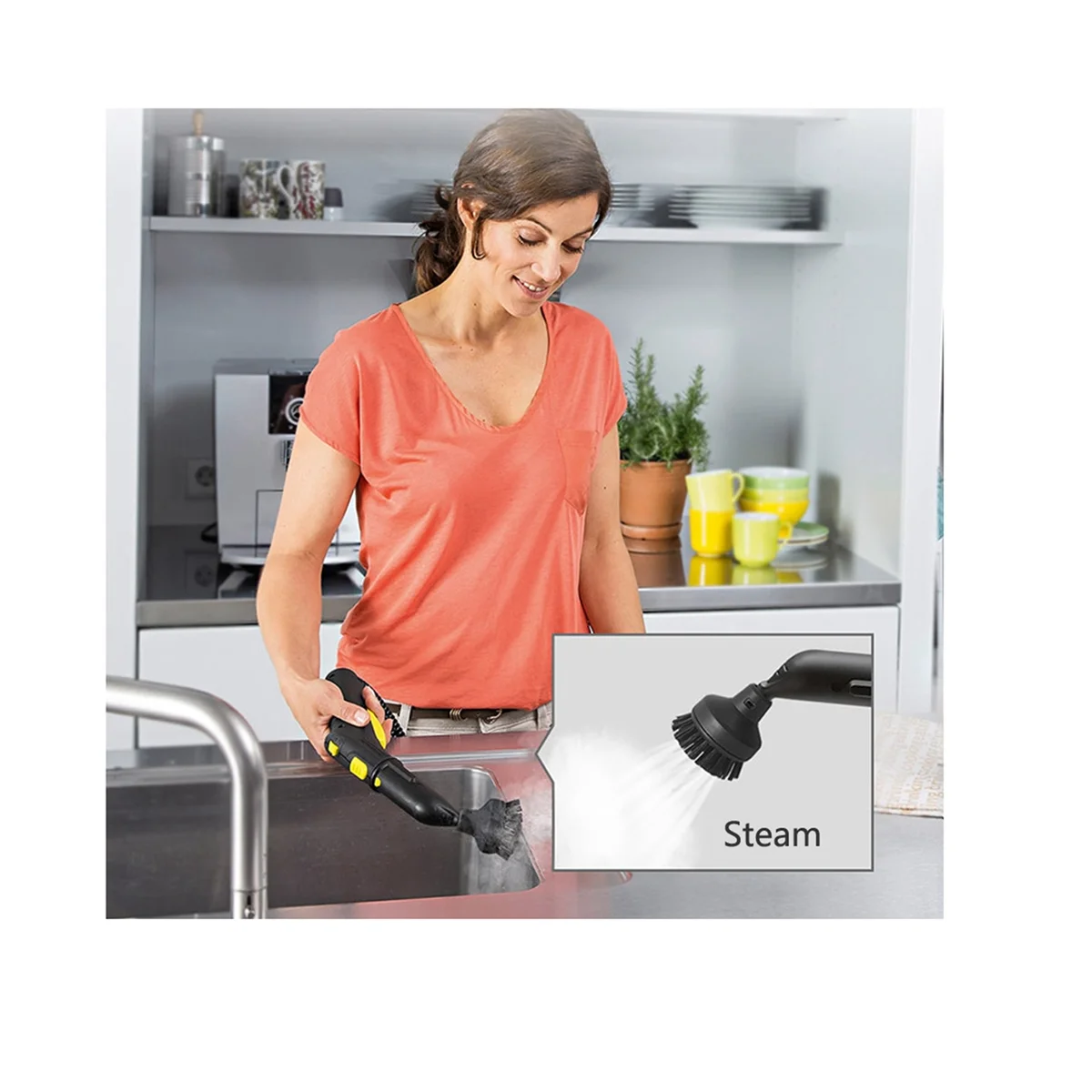 Сменная Нейлоновая Щетка для SC1 SC2 SC3 SC4 SC5 SC7 CTK10, ручной пароочиститель, чистящие щетки, детали