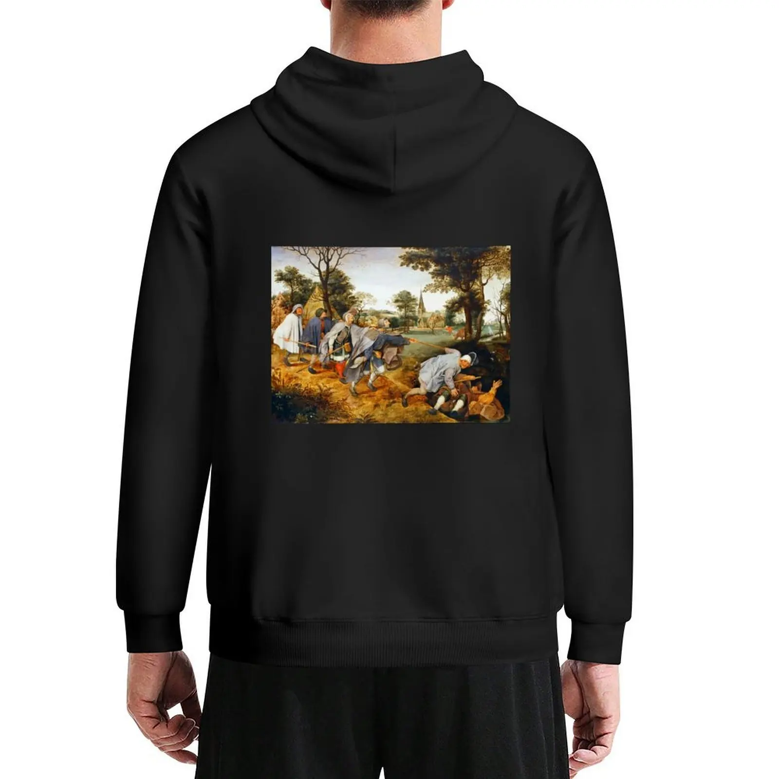 

Pieter Bruegel the Elder The Blind Leading the Blind Hoodie men's coat men wear hoodies for men
