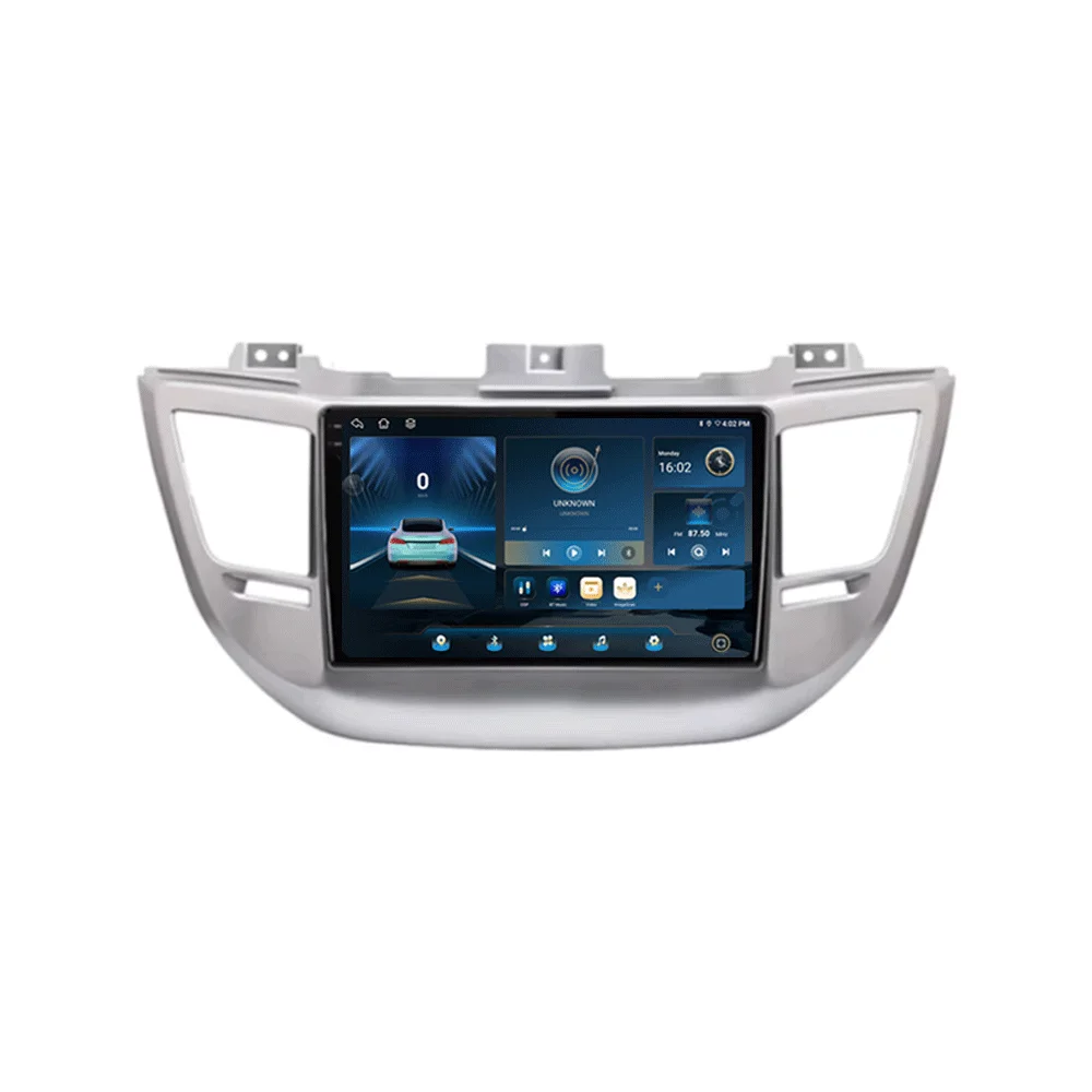 Android 16 autoradio Carplay voor Hyundai Tucson IX35 3 2015 2016 2017 2018 2Din multimediaspeler navigatie GPS head unit - afbeelding 2