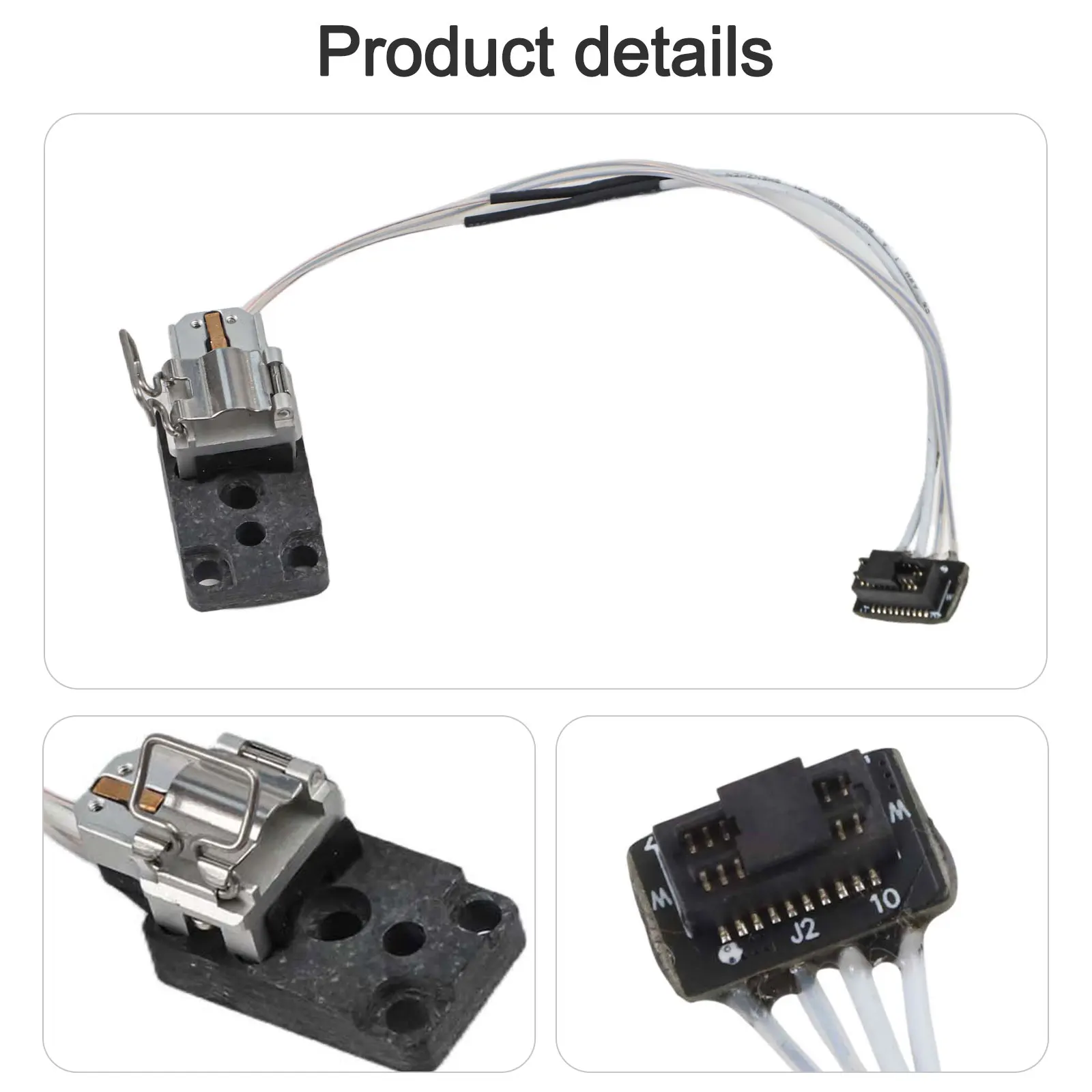 Replacement Heating Assembly for BambuLab A1 and A1mini Featuring Temperature Sensor and Secure Clamping Mechanism
