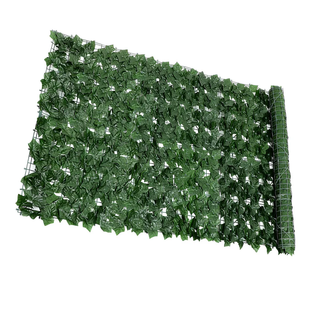 Artificial Greenery Wall Panel – Natural-Looking Faux Leaf Net for Garden, Balcony & Indoor Decoration