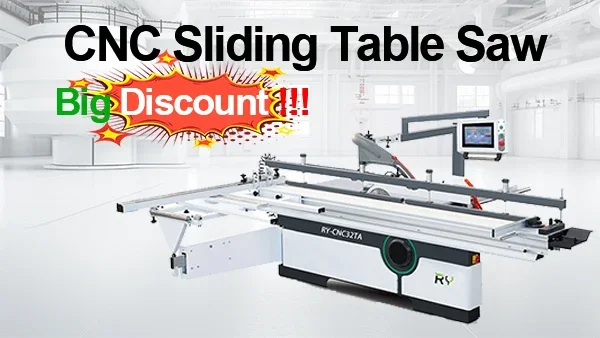 for High Precision Automatic Industrial CNC Cutting Wood Saw Machine New Condition Precision Sliding Table Motor