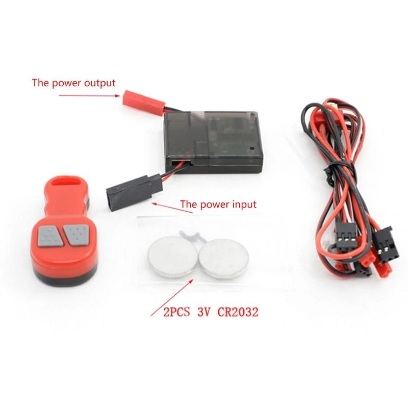 Parte modifica del controller salvataggio argano per auto 1/10 R/C per Crawler SCX10 15UB