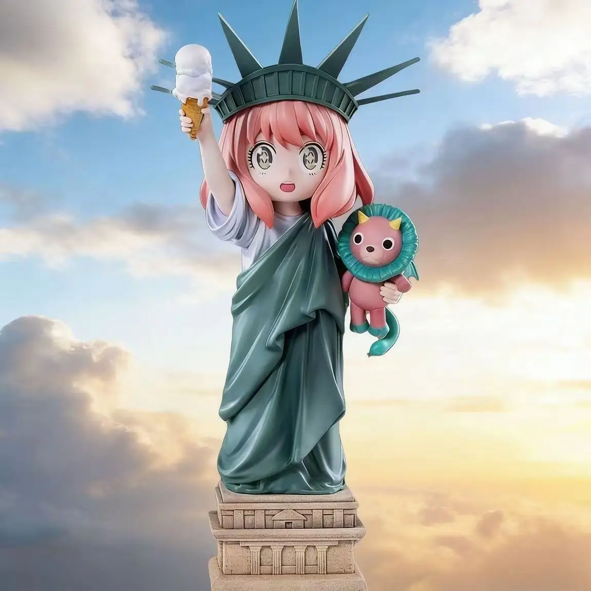 HOT Anime Spy×family Figure Dolls Yor Forger Figurine Cute Anya Forger Figures Model PVC Collection Desktop Perimeter Toys Gifts