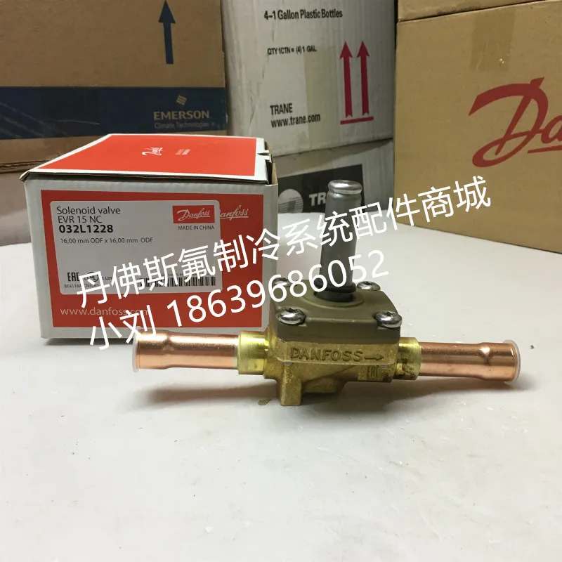 Danfoss Solenoid Valve EVR15 032L1228 5/8 16mm Weld 032F1228 Original And Genuine