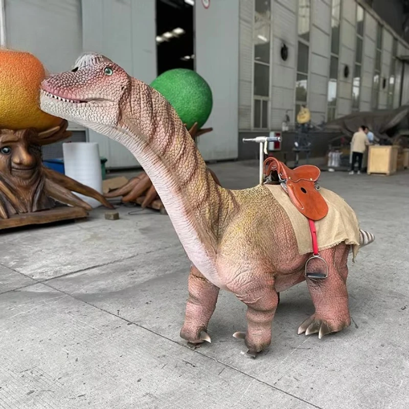 Indoor Walking Dinosaur Animation Cycling Children's Shopping Center Public Areas Adventure Park Airport Made of Durable Genus