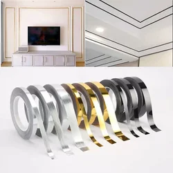 50Meter Ceramic Floor Wall Seam Sealant Tape Floor Seam Sticker Decor Gold Self Adhesive Wall Tile Floor Tape Sticker Home Decor