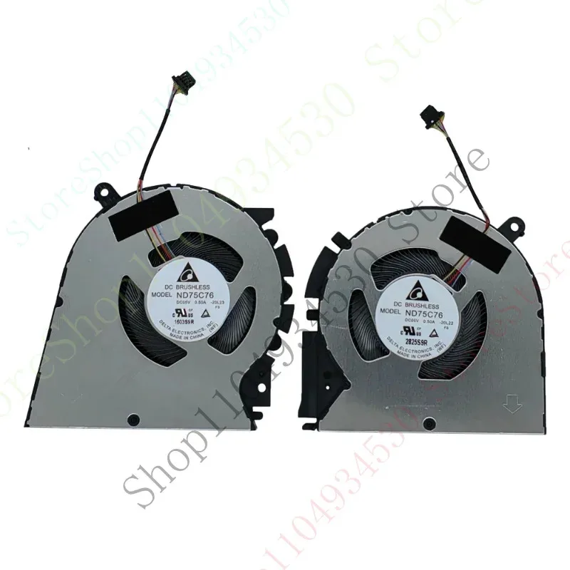 HC Новый охлаждающий вентилятор процессора и графического процессора для ASUS pro14 M3401Q K3400P M3400QA M7400 Q X7400 FN2J DFS5K 12114262 G FN2H DFS5K 12605384 G DC5V 0 HC Новый охлаждающий вентилятор процессора и графического процессора для ASUS pro14 M3401Q K3400P M3400QA M7400 Q X7400 FN2J DFS5K 12114262 G FN2H DFS5K 12605384 G DC5V 0