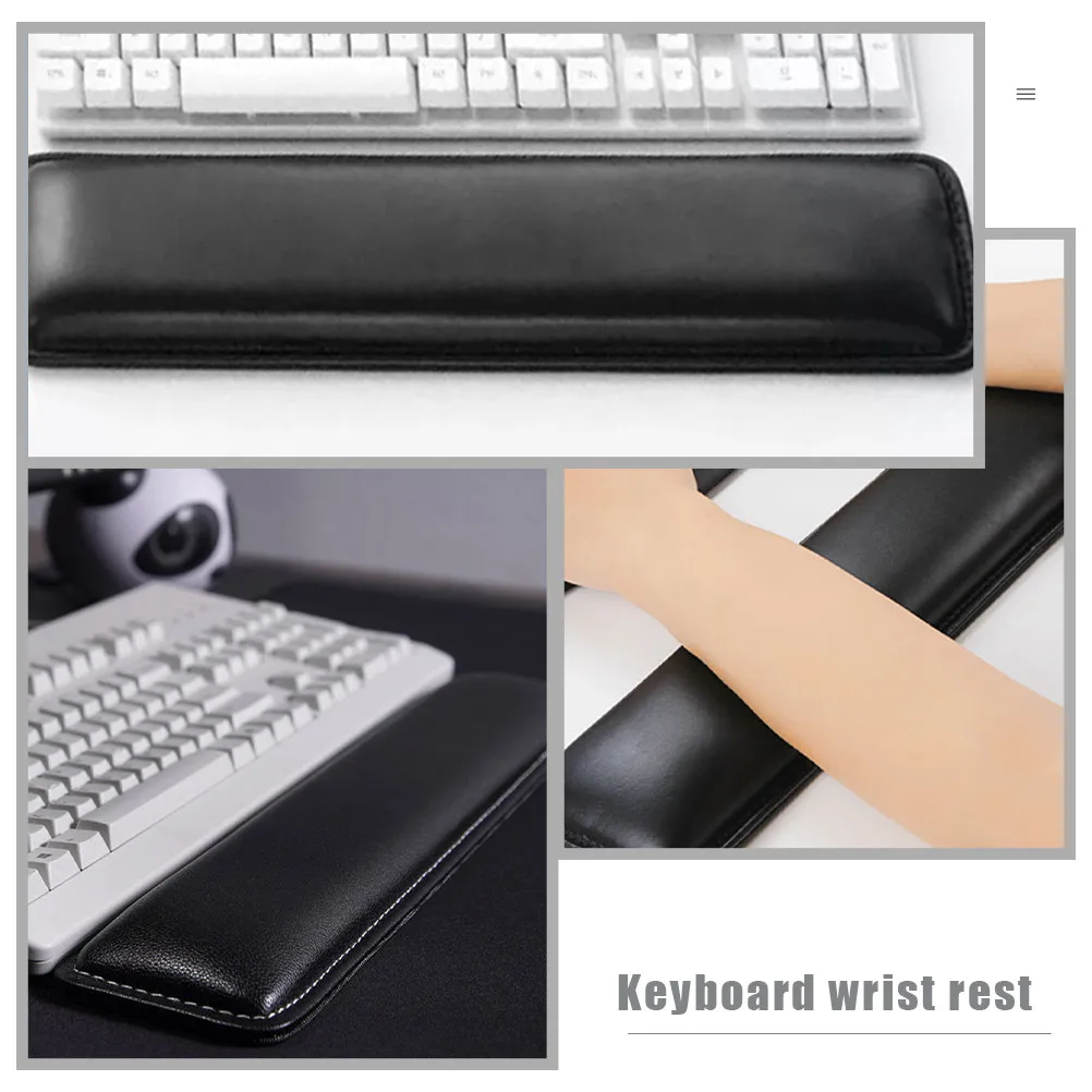 

Mechanical Keyboard Wrist Rest Soft Comfort Support Office Keyboard Pad Anti-Slip Wrist Cushion for Typing Gaming Hand Fatigue