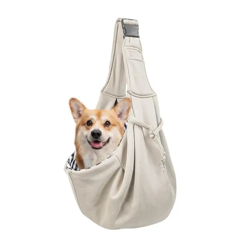 

Breathable Puppy Carrying bag Dog Carrier Sling Adjustable Shoulder Bag Chest Straps Lightweight Pet Supplies For Hiking