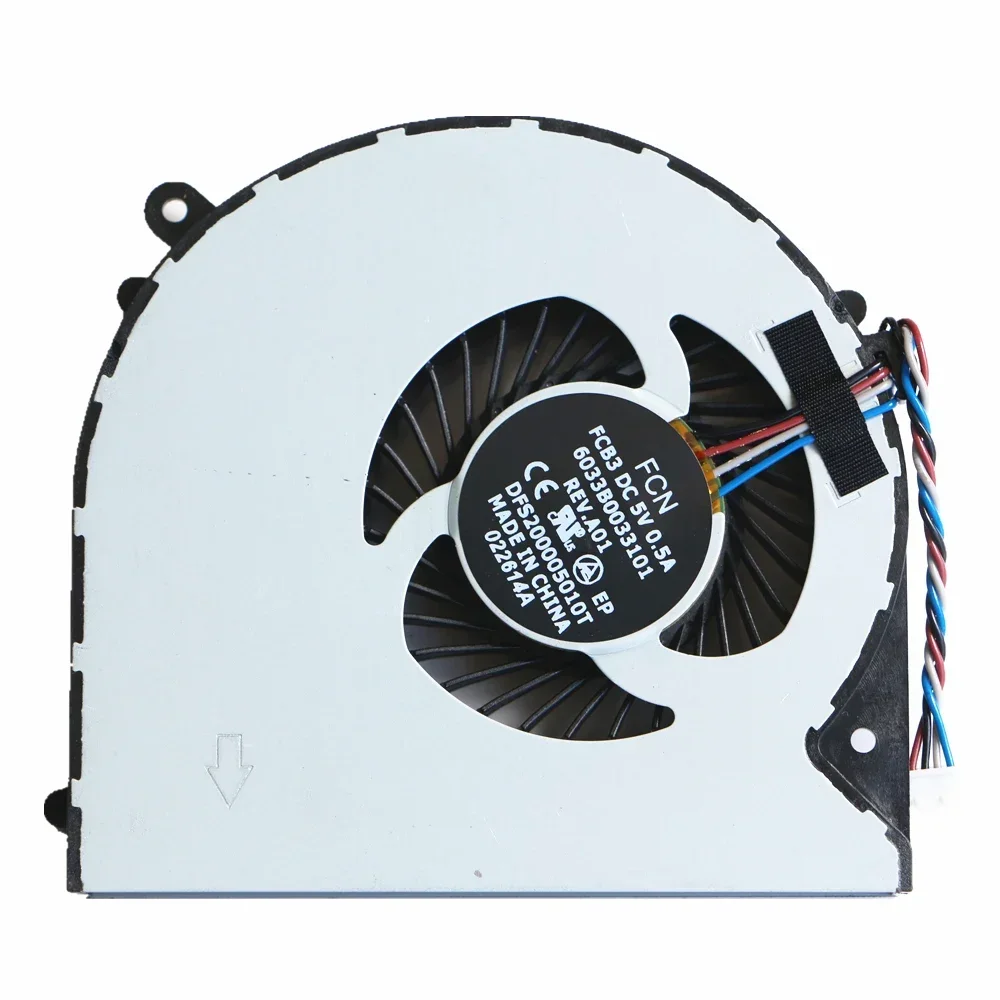 도시바 L50-A L50T-A CPU 냉각 팬, 노트북 팬, L50A, 6033B0033101, 신제품