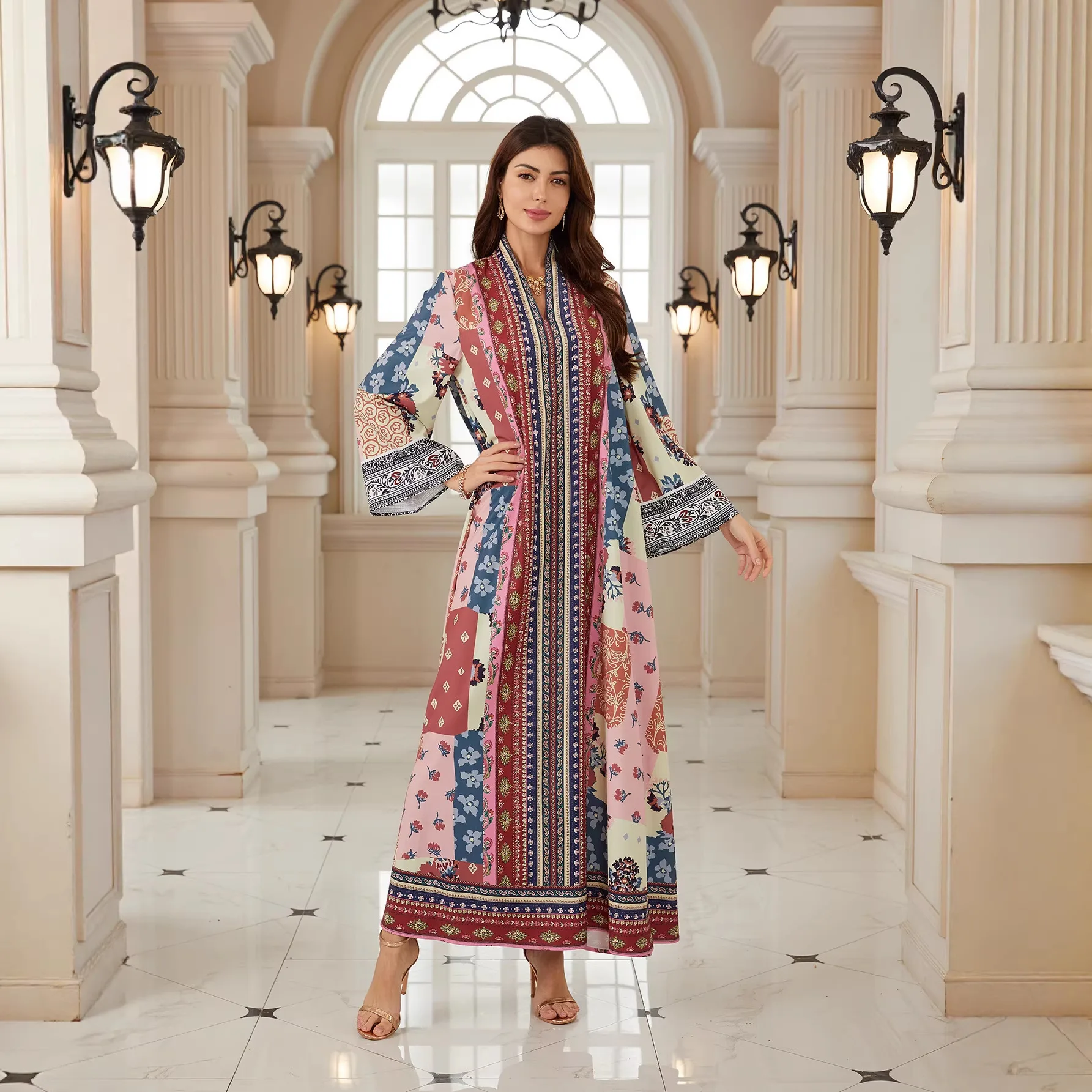 Модный и элегантный халат Bx16 – обзор и цена Ethnic Fashion Dubai