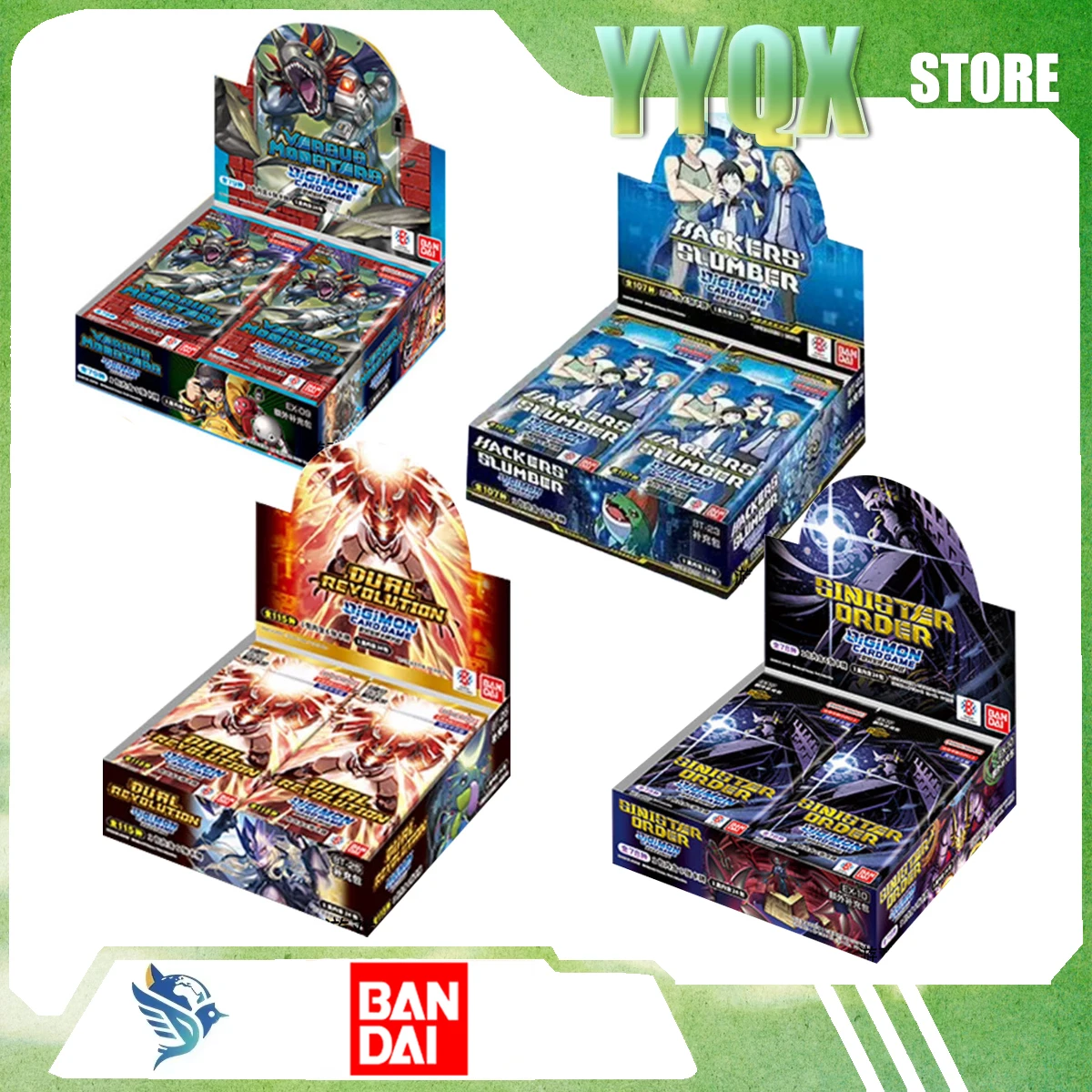 Digital Monster BANDAI 2026 NEW Simplified Chinese Version Collection Card Anime Surprise Gift Periphery Toy Girl Boy Rare Movie