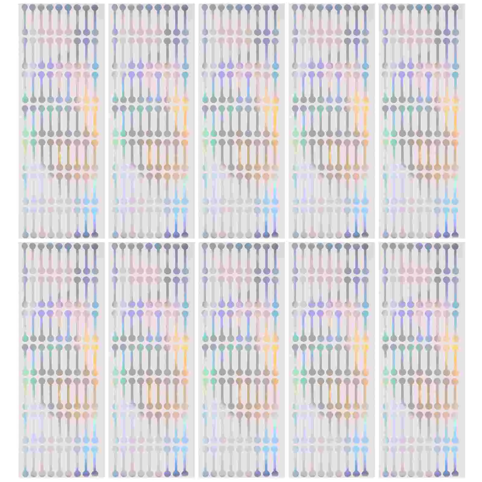 

500 pcs Stickers Tamper Evident for Boxes Self Adhesive Stickers Bottles Bags PVC Self Adhesive Cosmetics Gifts