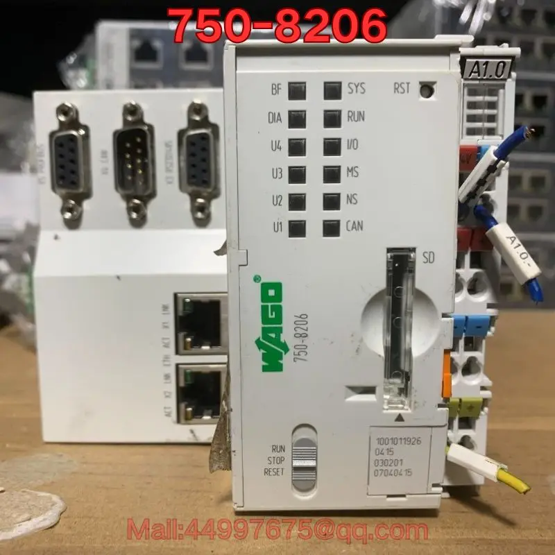 

Second-hand 750-8206 PLC module functional test is normal