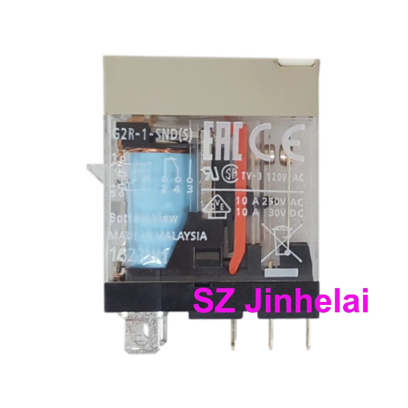 10pcs Omron G2R-2- G2R-1-SN SND SNI SNDI(S) (L) 24VDC 220VAC Authentic Original Power Relay Plug-in Terminal AC220 DC24(S) (L)