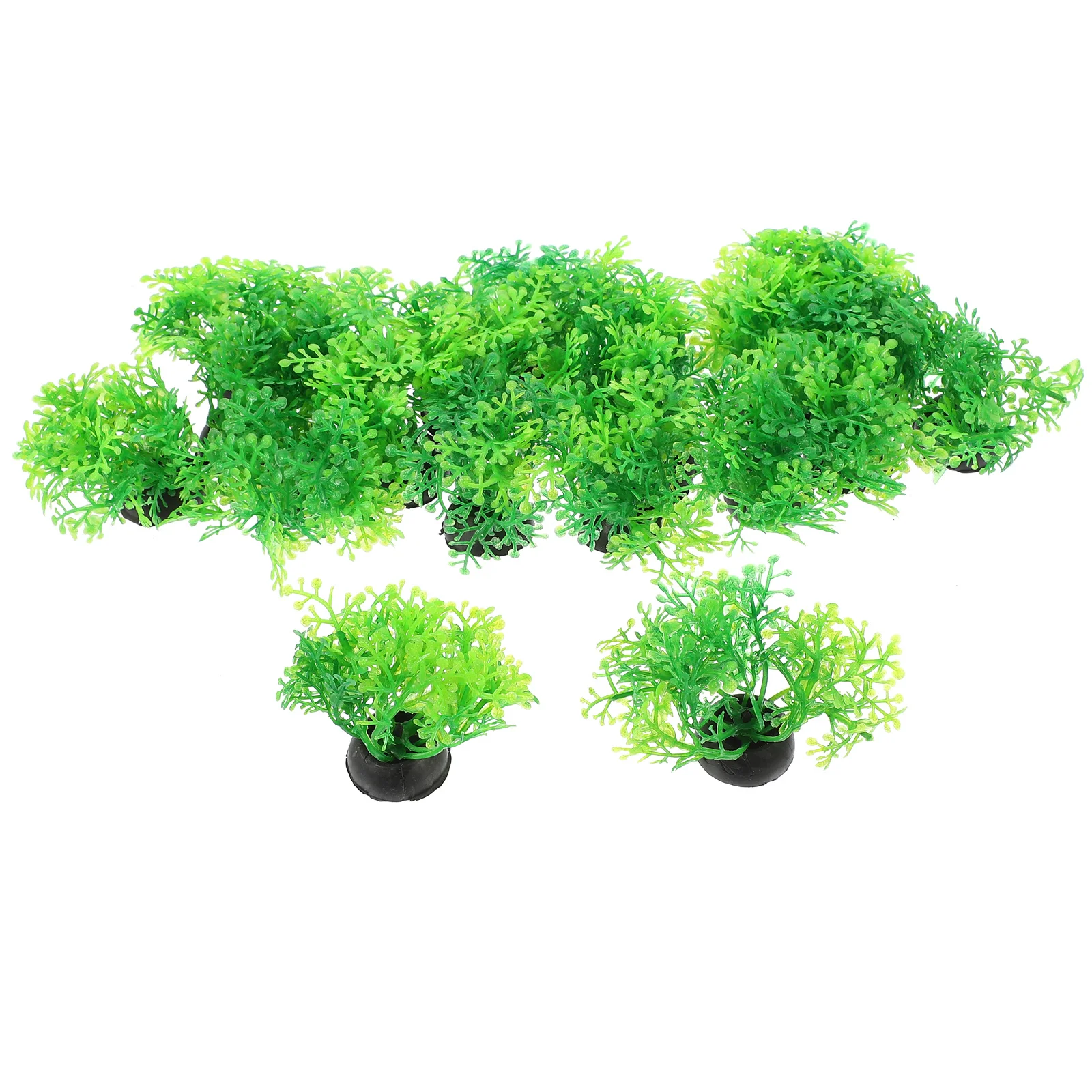 

20Pcs Tall Aquarium Plants Plastic for Betta Fish Tank Decorations Lifelike Landscape Accessories Plastic Plants for Fish Tank