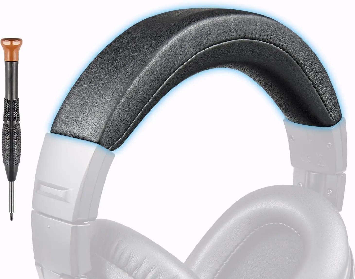 Coussin de bandeau pour ATH-M50X, pour audio-technica M50X/M50XBT/M50XWH/M50S, coussin de protection de remplacement, doux et Durable