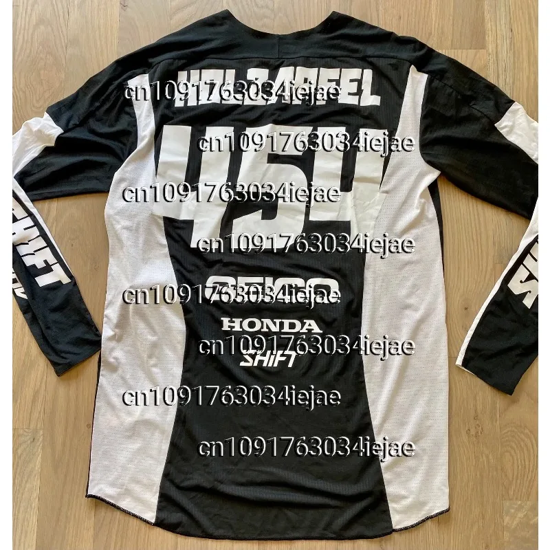 

Honda Quick Dry Motorcycle Jersey For Men Long Sleeve Breathable Riding T-Shirt For Dirt Bike Off Road Racing Use Motor Cycle