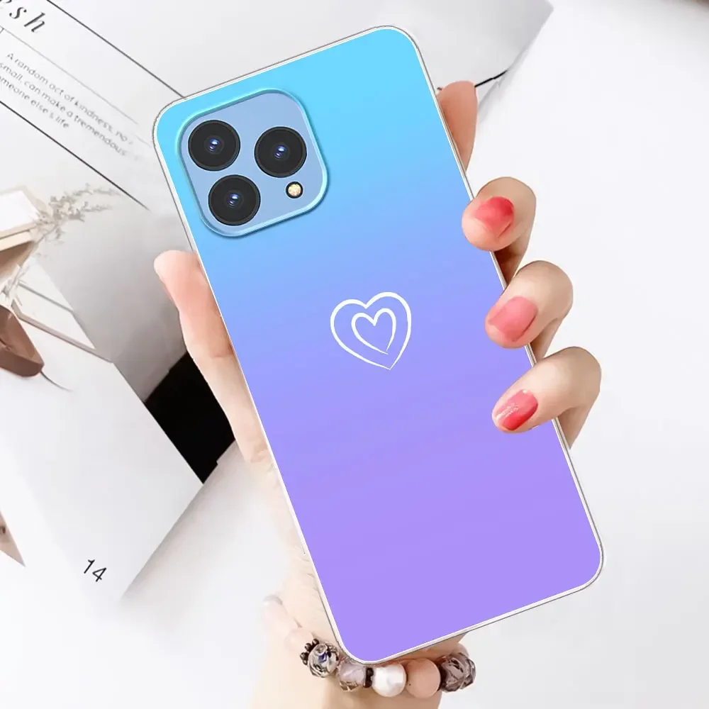 For Cubot P80 Case Fashion Clear Soft Silicone TPU Phone Back Cover For Cubot P80 Bumper Shockproof Coque For Cubot P80 Fundas