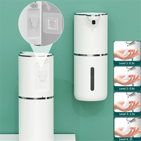 Bathroom Induction Sensor Foam Dispenser Wall Mounted Automatic Soap Dispenser Smart Hand Washing Machine Liquid Rechargeable