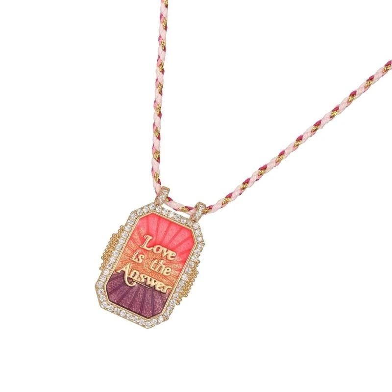 31BB Unique Pepper Devil Eye Charm Necklace On Colorful Cotton Rope for Fashionistas