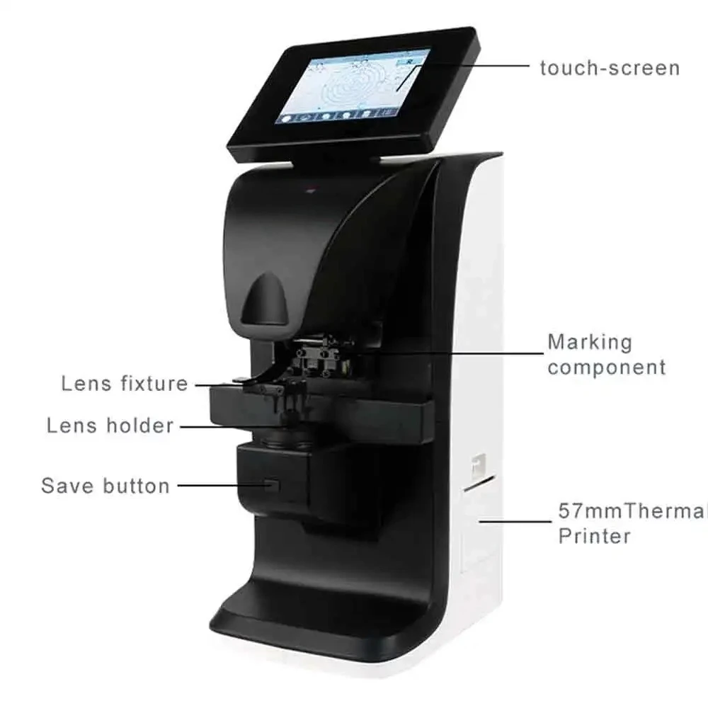 SJD918 Automatic Lensmeter 8-inch Screen Digital Lensmeter Focimeter