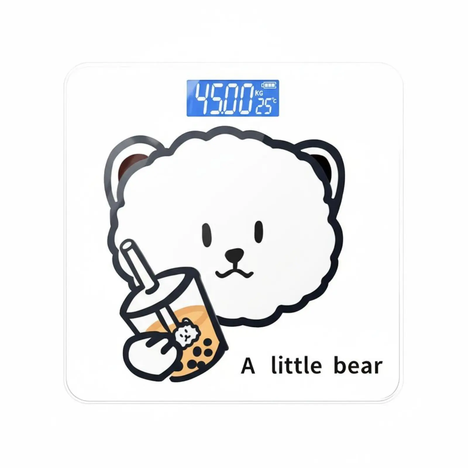 

Электронные весы-монитор здоровья с универсальным последовательным портом USB, многоразовые, с мультяшным принтом, индивидуальные, от производителя