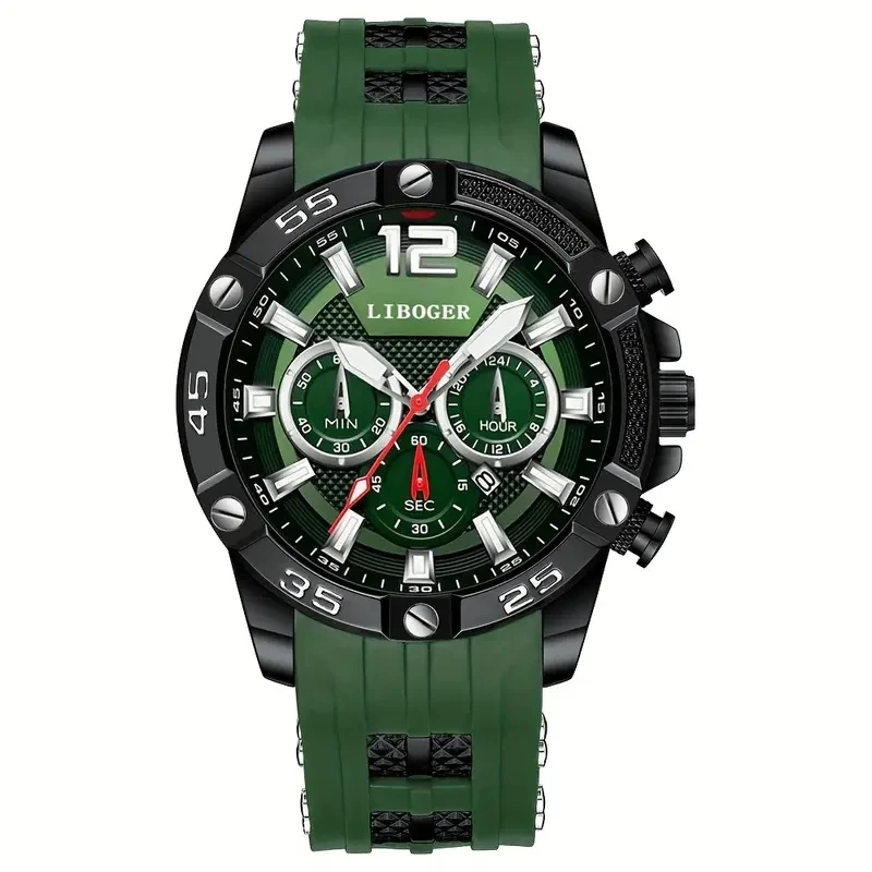 Men's Luxury Large Dial Quartz Wristwatch