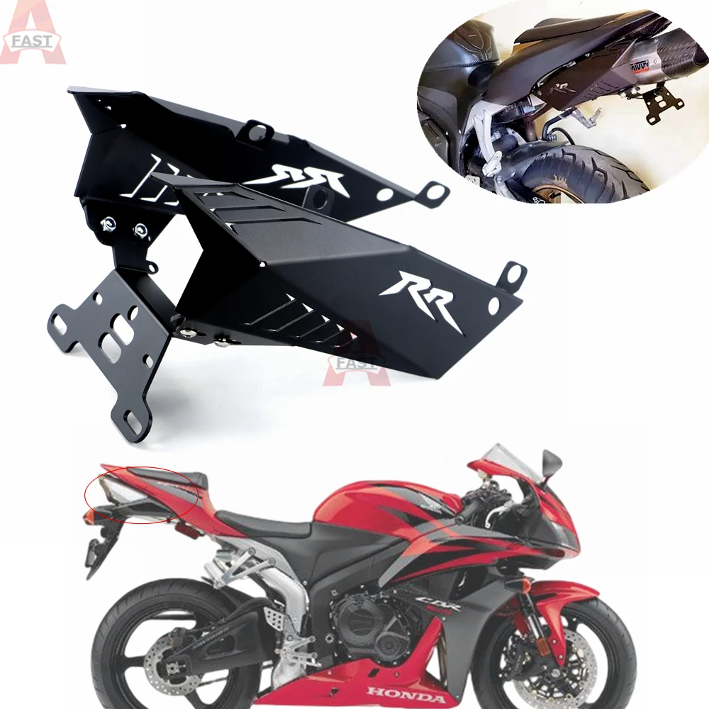 Motorcycle Tail Tidy Fender Eliminator Registration License Plate Holder For HONDA CBR600RR CBR 600 RR 2007-2012 2008 2009 2010