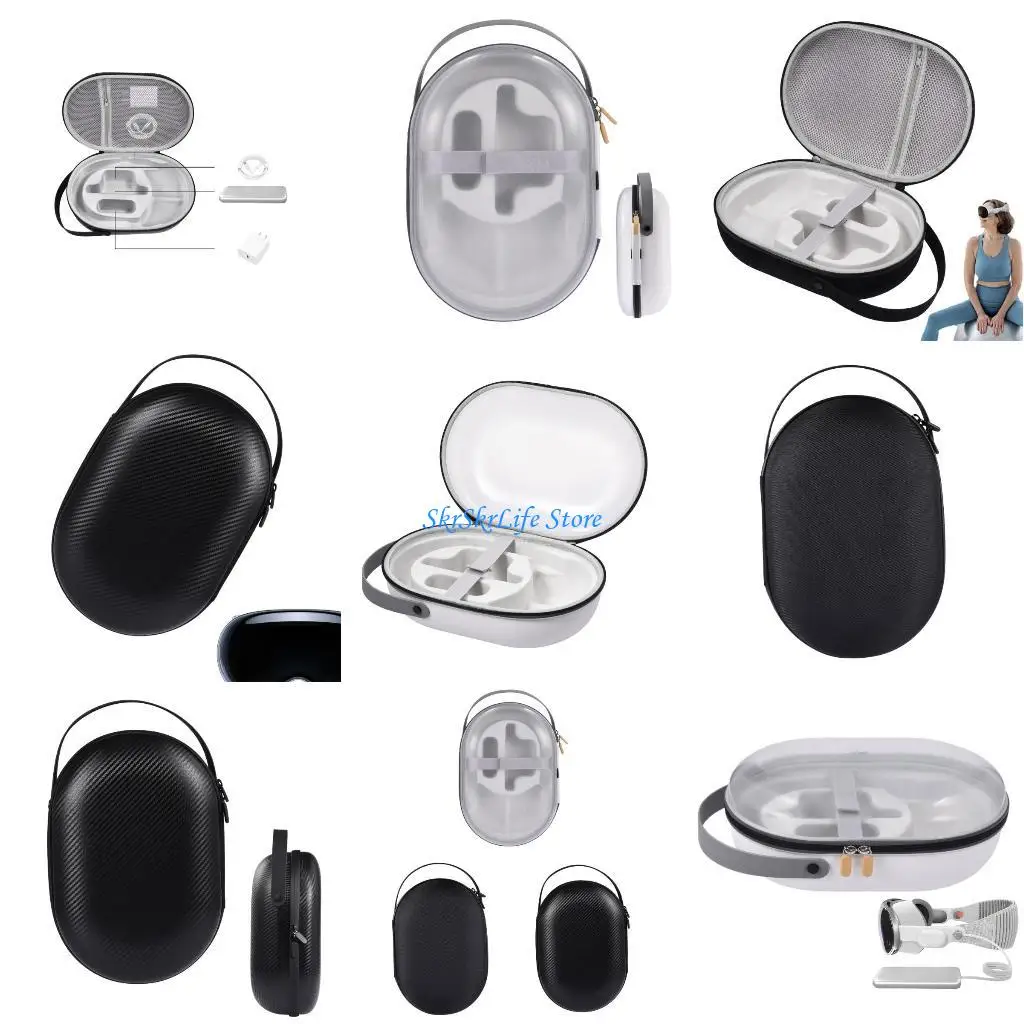

E65E Portable MR Helmet Carrying Bag Waterproof and Dustproof EVA Hard Storage Case for Vision MR Accessories