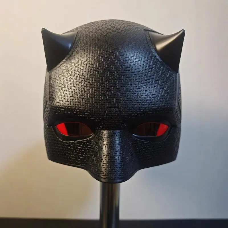 Handgemaakte Spider-Man 2-filmnauwkeurigheid Garfield-versie Peter Parker Cosplay Masker Handwerk Collectible Item voor cadeau