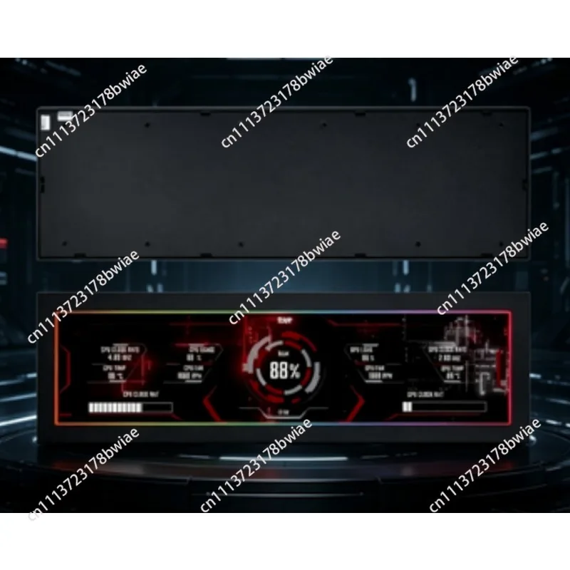 8,8-дюймовый IPS LCD-дисплей 1920x480, универсальный дополнительный экран, панель высокого разрешения для модификации корпуса ПК своими руками