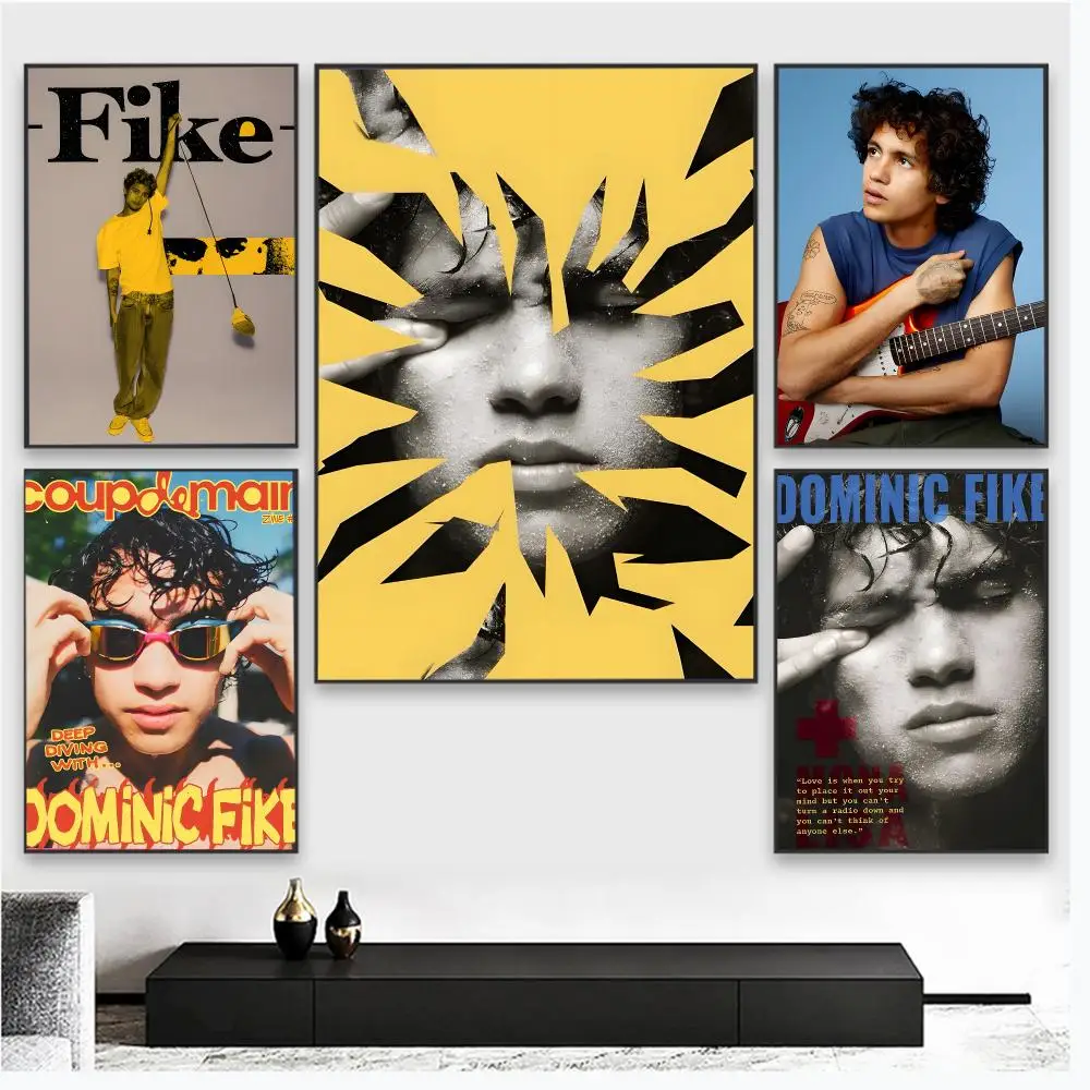 D-Dominic Fike RAPPER SINGER Poster Wall Art Poster Pictures, Aesthetic Home Decor For Living Room Bedroom Office