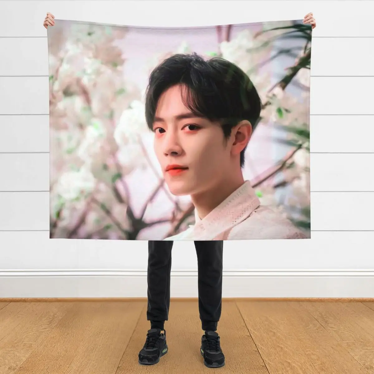 

Xiao Zhan Throw Blanket Thermal bed plaid Furrys Blankets