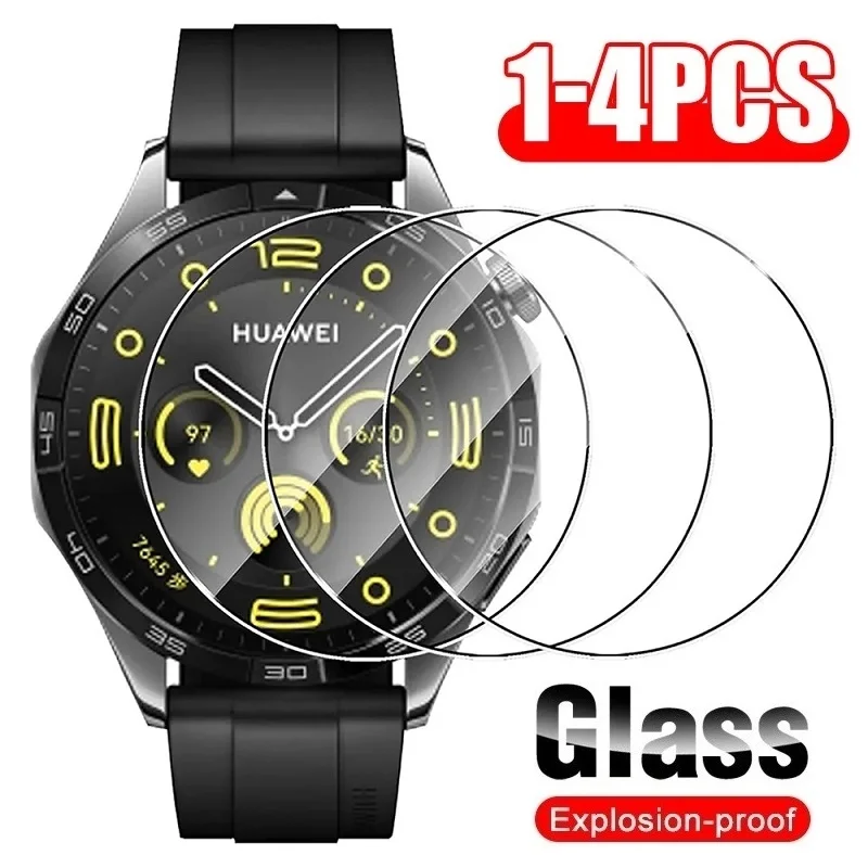 Tempered Glass Compatible for Huawei Watch GT 4 46MM/41MM GT 3 2 Pro 46MM Huawei Watch GT4 GT3 GT2 Screen Protector Film