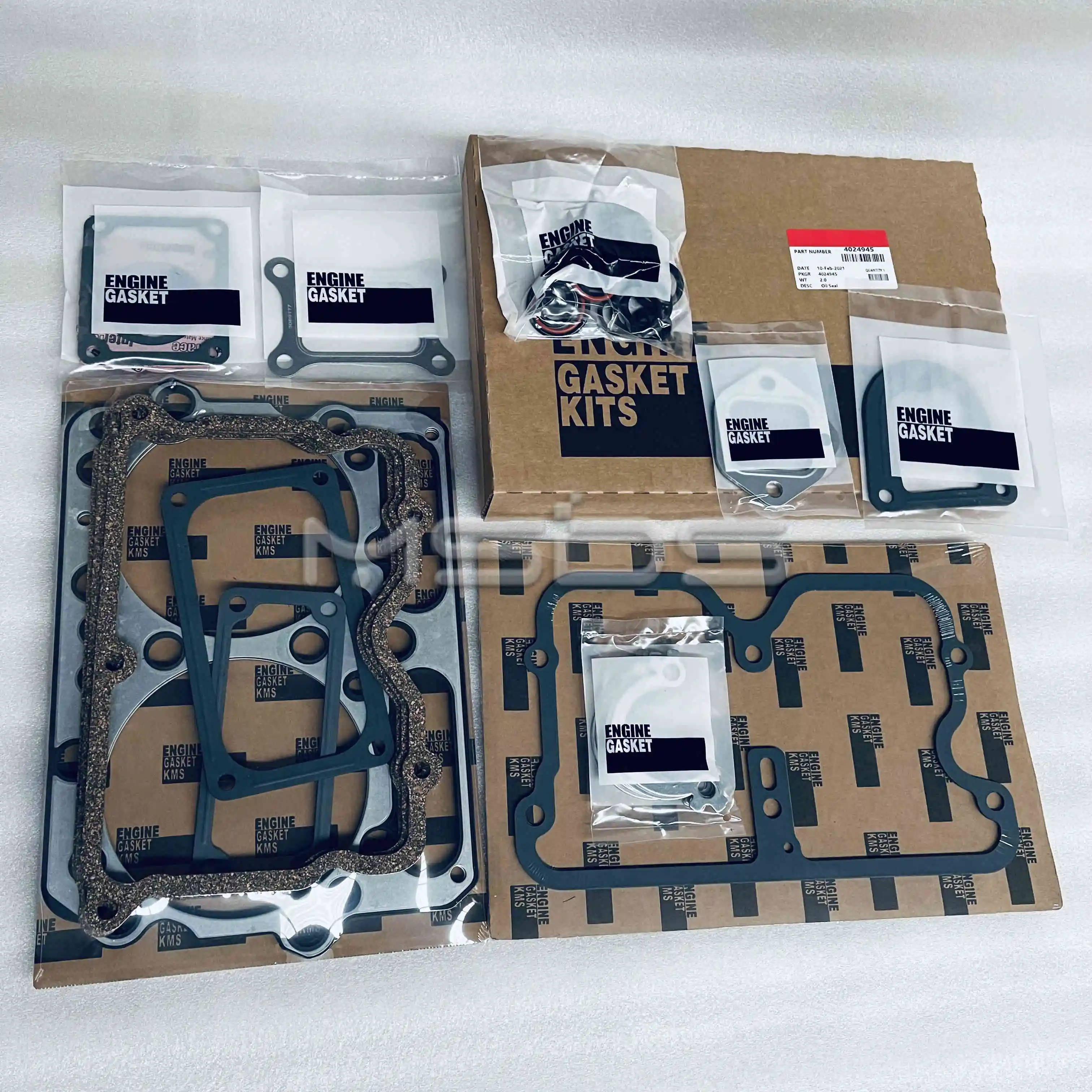 Applicable ToNT855 Cummins Upper Engine Gasket Kit 4024945 3099122