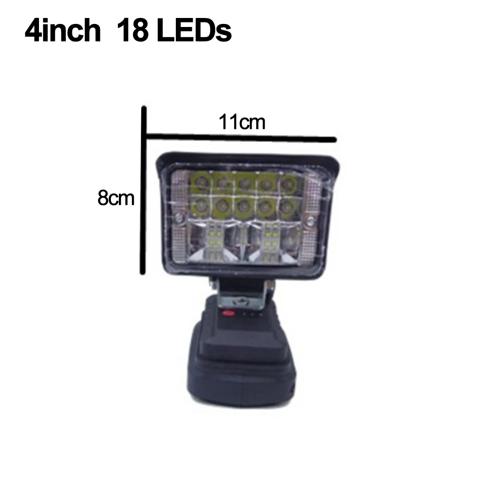 Dual Mode Brightness Cordless LED Work Light That Works With A Range Of For 20v Li Ion Batteries For Optimal Performance
