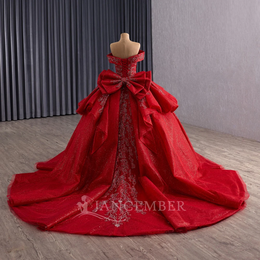 Vinatge Vestidos De 15 Años Princess Quinceanera Dresses 2025 Short Sleeves Sequin Charro Sweet 16 Dress Pageant Gowns Customize