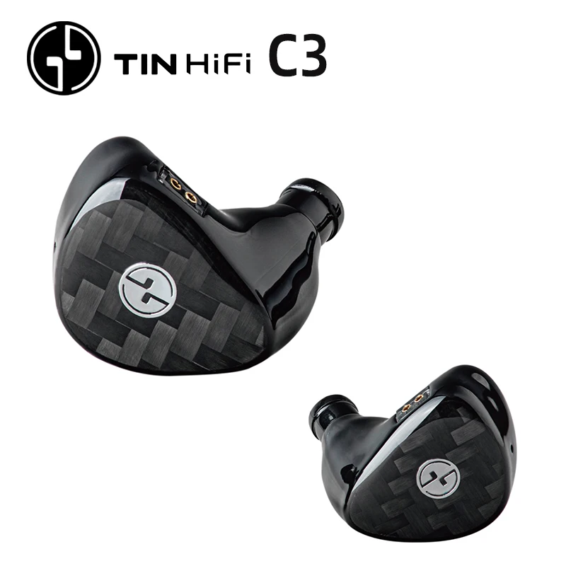 

TINHIFI C3 Hifi Earphone N52 Magnet Semi-custom Design In Ear Monitors with 2pin Interchangeable Cable IEM Headphones