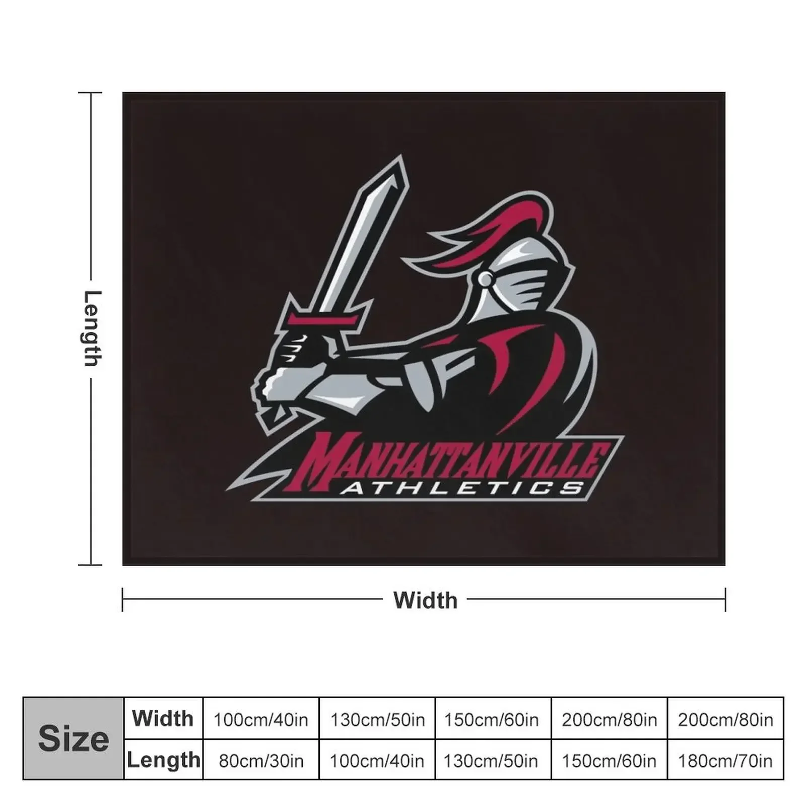 Manhattanville College valiants Throw Blanket Soft Big Summer Beddings Luxury St Flannel Fabric Blankets