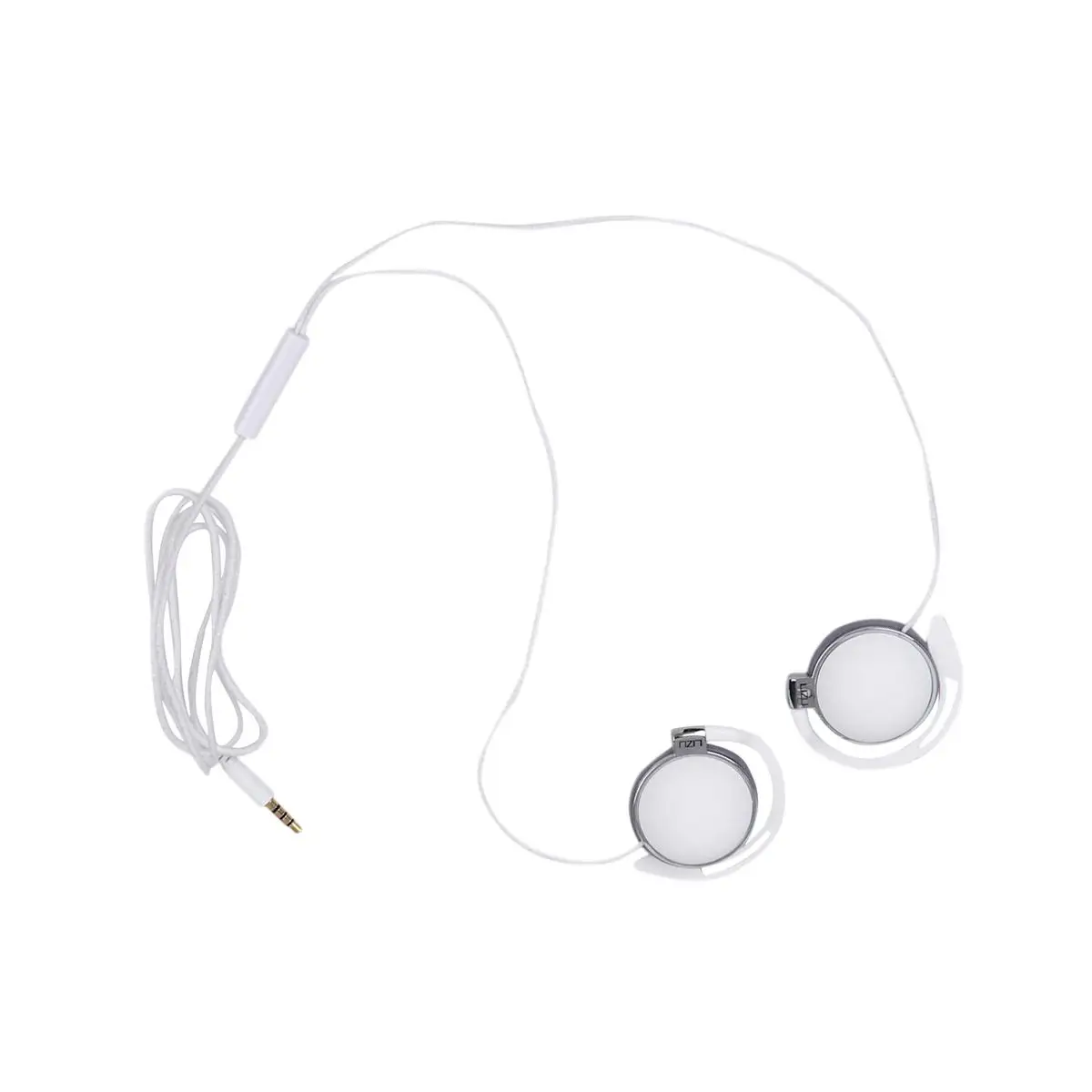 

Wired Headset Hanging Earphone Over ear Neck Hanging Headset Sports Noise Reduction Music Sweat Proof
