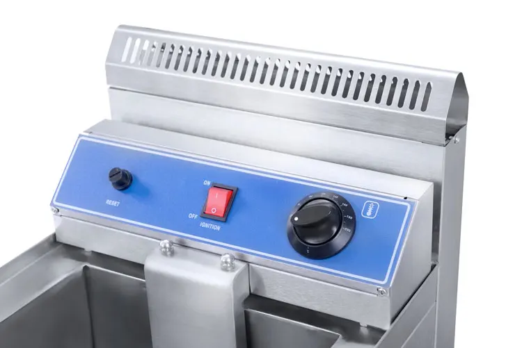 18L Gas Fryer Professional OEM/ODM Commercial Deep Fryer Machine Stainless Steel Gas Deep Chips Chicken Frying