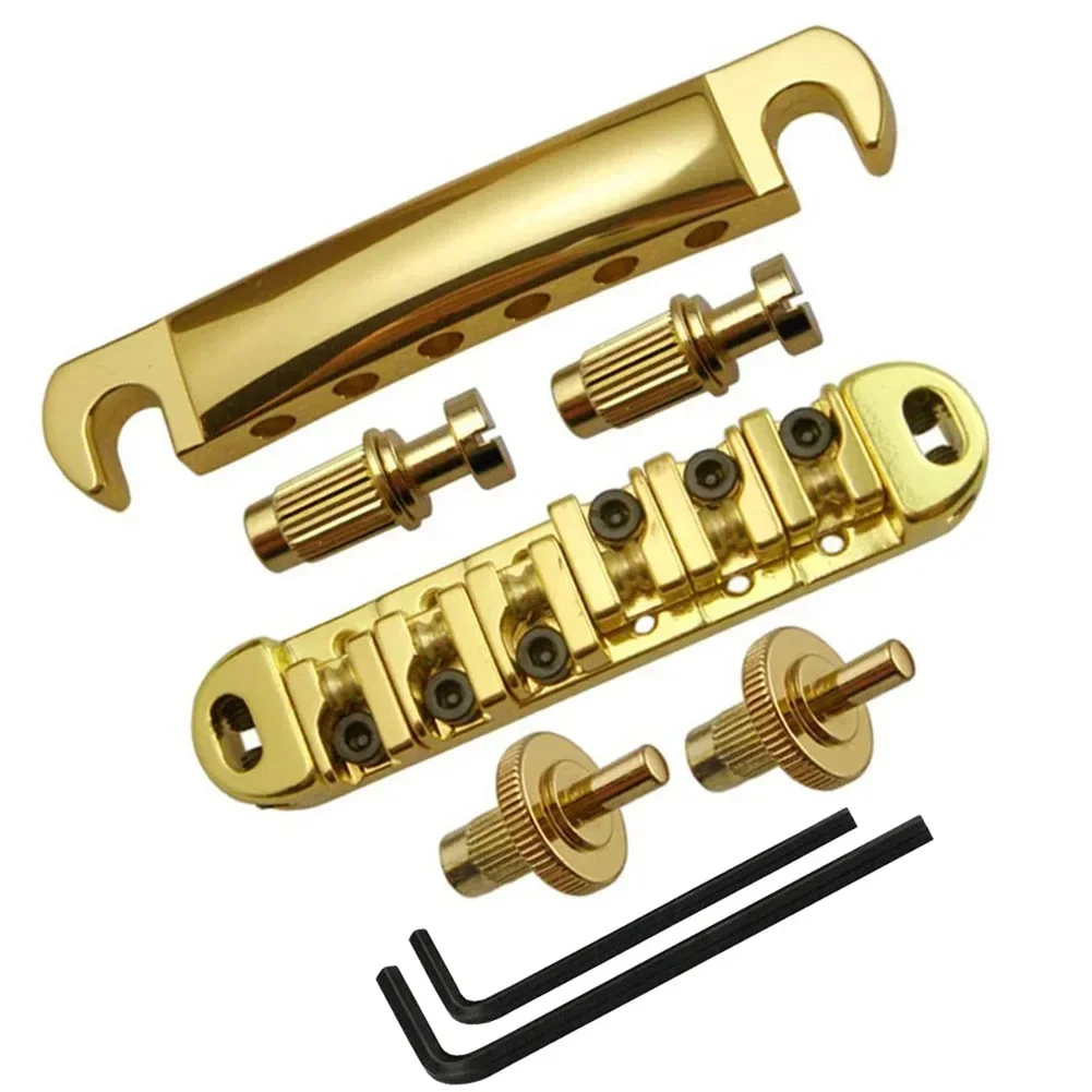 bridge pull string board upper and lower string bridge ball roller bridge for electric guitar