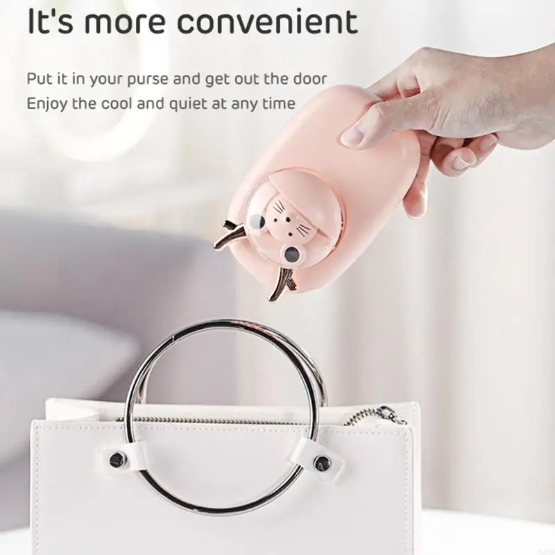 مراوح معلقة معلقة من المعجبين بتبريد ميني تبرد مع مروحة شخصية لحفل التخييم في الهواء الطلق N58D