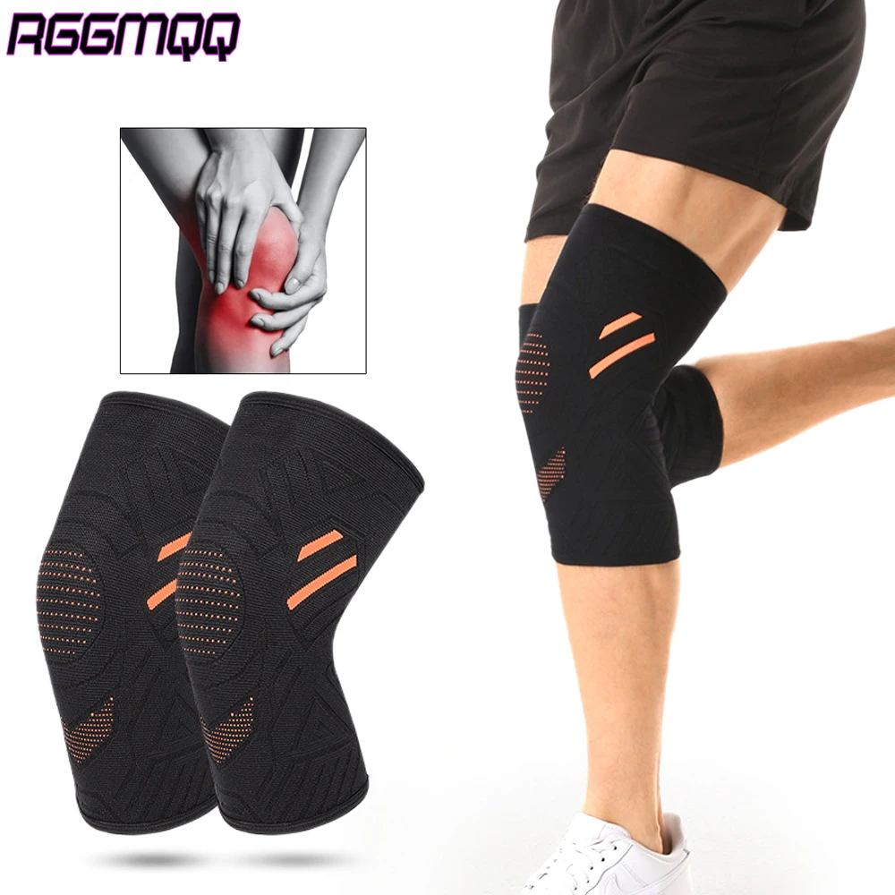 1 Stück Kniebandage zur Schmerzlinderung, Gelenkstütze – Kompressionsbandage für Meniskusriss, Arthritis – Stabilisierende Knieunterstützung für das Fitnessstudio