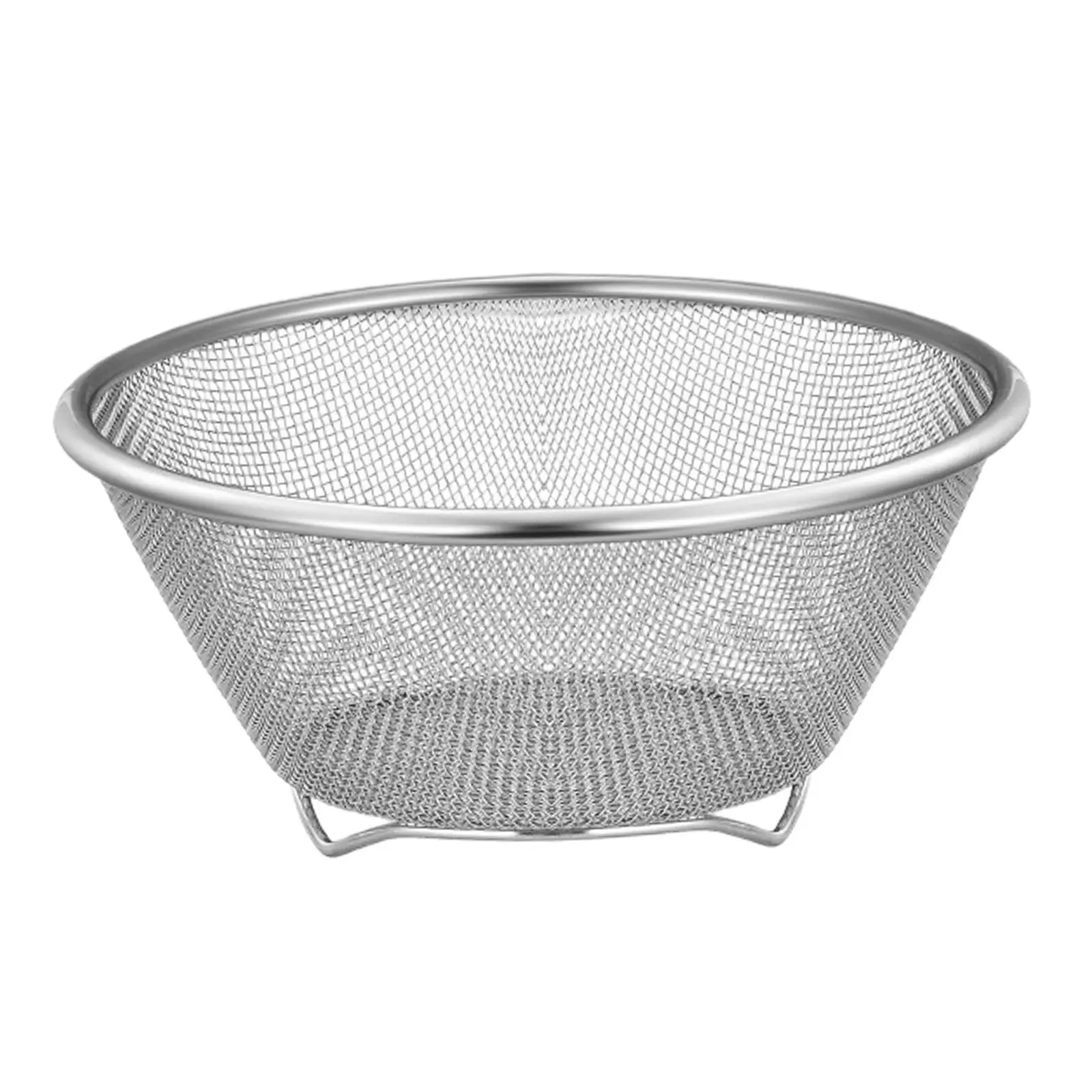 Colander Strainer Mesh Strainer Skimmer Drain Basket Fruit Vegetable Washing Basket for Barley Cooked Pasta Rice Fruits Noodle